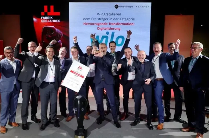 威乐集团Wilopark智能工厂荣获欧洲年度工厂冠军-水务动态